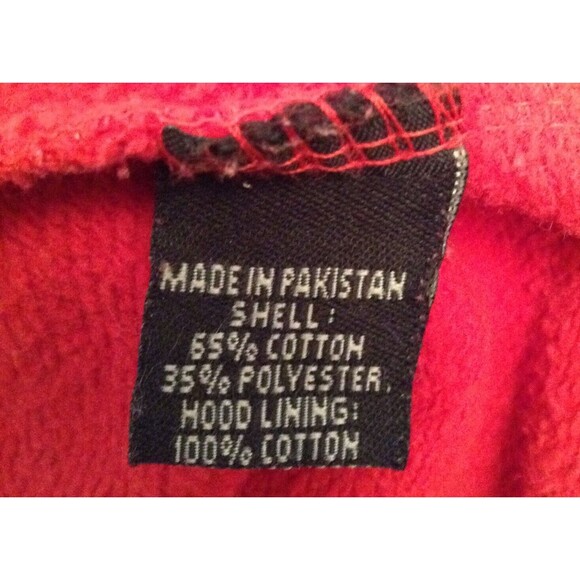 Ohio State Buckeyes Hoodie Men L Red Sweatshirt Pullover Logo Football Gorpcore - Picture 11 of 12